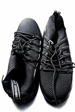 DKNY Mens Black Trainers UK 9