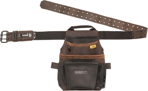 Dewalt leather tool pouch - leather,