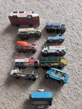 job lot of diecast model  lorries  cars  commercial vehicles Small Scale