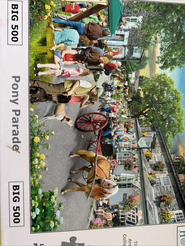 Pony parade jigsaw puzzle 500 - pony,