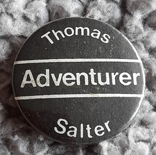 vintage badge. Thomas Salter
