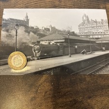 1781. EDINBURGH STATION SCOTLAND British railway photograph
