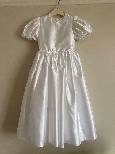 Beautiful white satin - , first