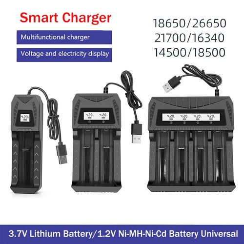 Battery charger display - battery, w/