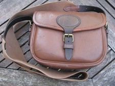 Vintage Brady Halesowen Cowhide Leather 75 Cartridge Bag