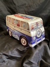 VW Camper Van Novelty biscuit tin Volkswagen EMPTY tin G0 5URF