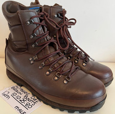 12M UK BRITISH ARMY ALTBERG Defenders Boots Men's Brown Leather 10.10.25-80
