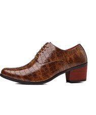 British Pointed Toe Mens Lace