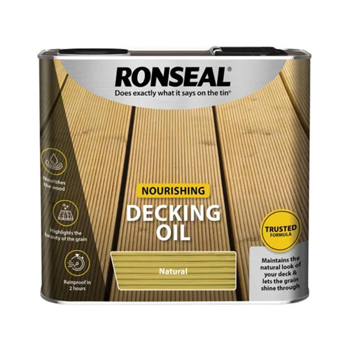 Ronseal nourishing decking oil - nourishing,