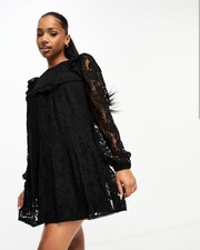 MISS SELFRIDGE Black Lace