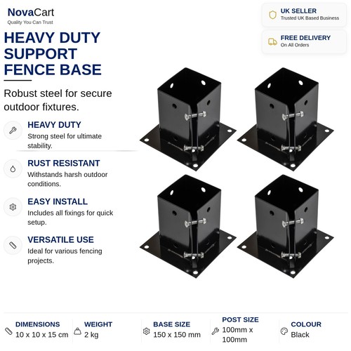 Fence post holder - fence,