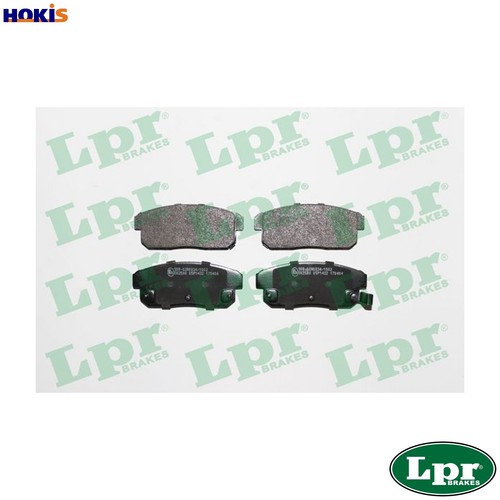 Brake pad set disc - set,