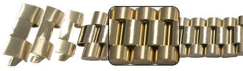 Gold watch bracelet - gold,