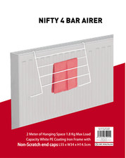 2 & 4 Bar Radiator Airer Dryer
