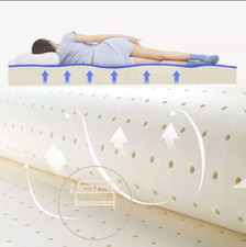 Turnable natural latex topper - turnable,