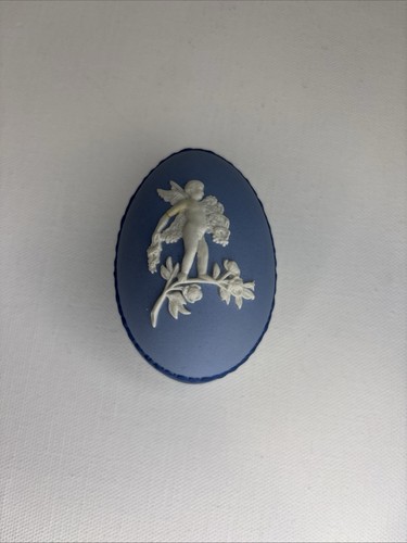 Vtg wedgwood jasperware cherub - vtg,