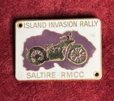 Enamel Badge Motorcycle Rally