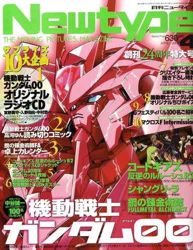 Newtype magazine apr - magazine,