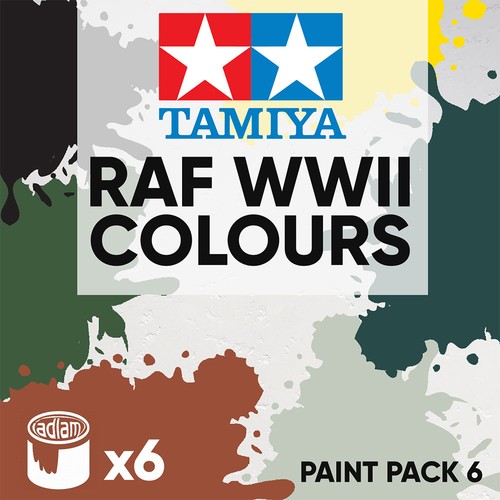 Tamiya acrylic 10ml paint pack - acrylic,