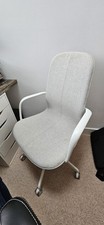 IKEA LANGFJÄLL Beige/White Conference Chair Desk or Chair