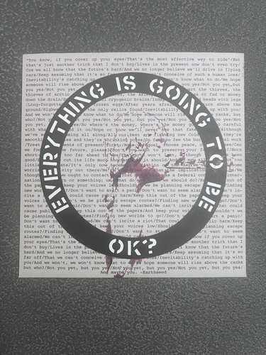 Everything is going to - ‘everything,