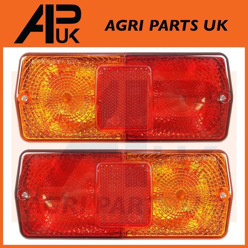 Rear tail brake light lamp - 2x,