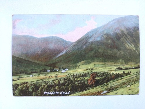 Wasdale head postcard - wasdale, posted