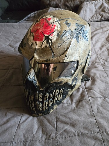 Halloween mask helmet skull - halloween, helmet,