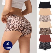 3 Pack Women's No Show Briefs