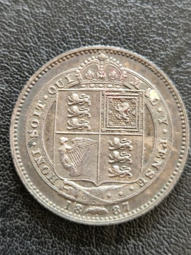 1887 victoria silver - victoria, shilling