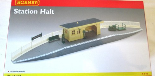 Hornby r590 station halt - r590,