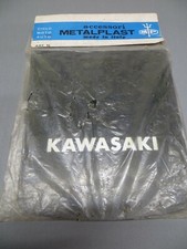 Orig. 1970s"KAWASAKI "Motorcycle Mudflap Genuine Period METALPLAST New Old Stock