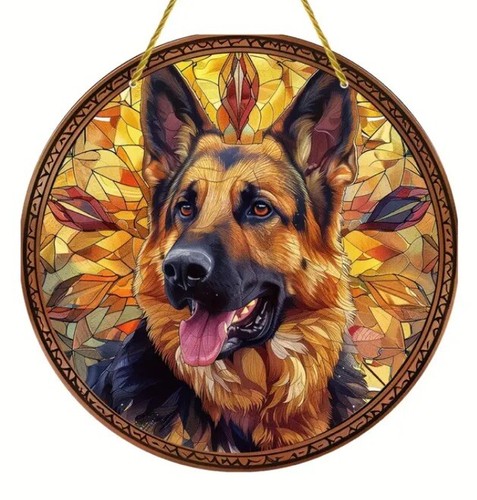 Alsatian german shepherd dog - alsatian,