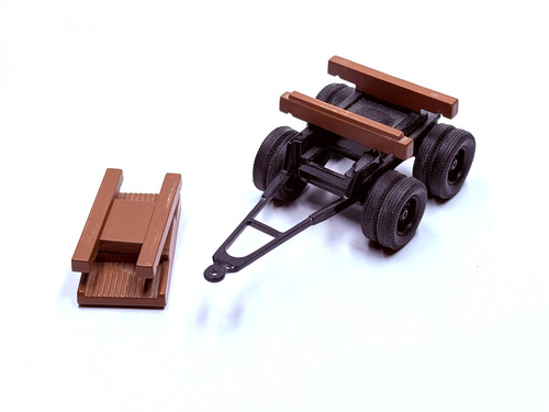 Corgi dolly bogie trailer - dolly,