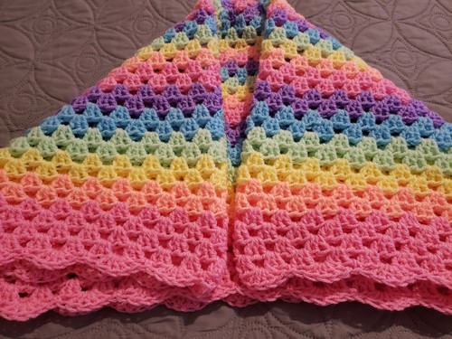 Bright rainbow hand - (mp),