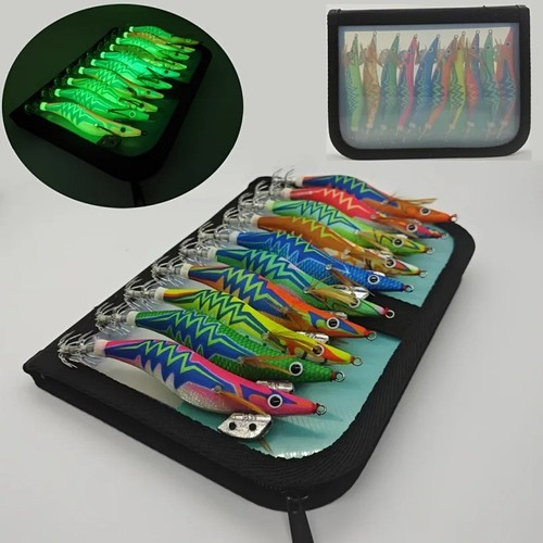 10pc luminous squid jig - 10pc,