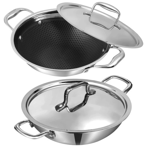 Vinod 24cm triply stainless - vinod,