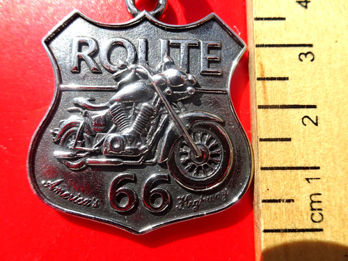Motorbike route biker - route, 66