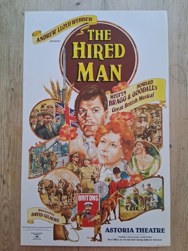 The hired man - man, poster