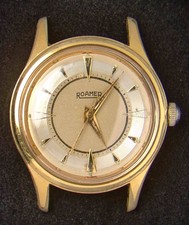 Roamer Ref. 215999-180459 Men's Hand-Wind Vintage Watch -- Spares/Repairs