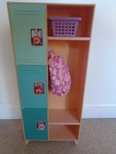 our generation dolls school locker with school bag og