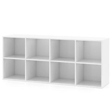 8-Cube Bookcase Bookshelf with