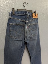 Y2K Levi’s LVC Big E Redline Salvaged Dark Wash 501 XX Jeans Size 32/34