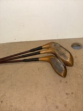Set of 3 Antique Hickory Shaft
