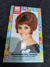 Smiffys 60s Beehive Wig Auburn