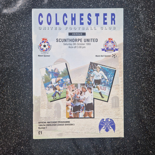 Colchester scunthorpe - colchester,