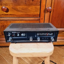 Vintage Binatone Flip Clock Radio Alarm Clock Digimatic 01/5792 Faulty Radio