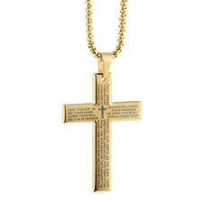 Stainless Steel Cross Necklace