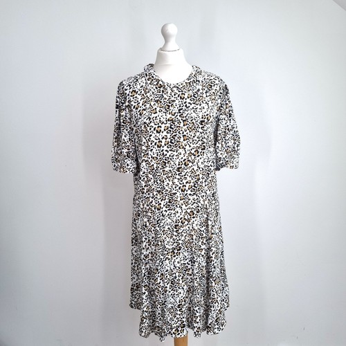 Tea dress leopard print uk - m&s,