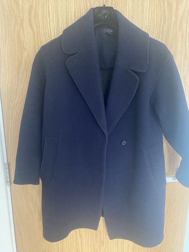 Cos navy wool coat 6 - navy,